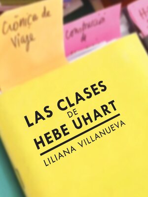 cover image of Las clases de Hebe Uhart